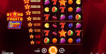 Stars and Fruits Double Hit: Spielautomat