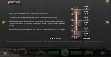 Steam Tower: Bonusfunktion