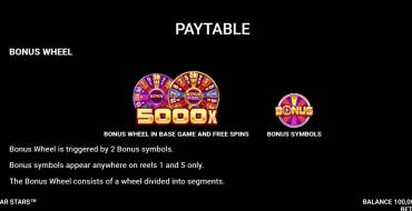 Stellar Stars: Bonus Spiele