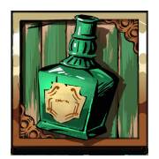 Sticky Bandits Thunder Rail: Grüne Flasche