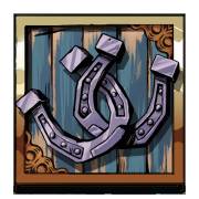 Sticky Bandits Thunder Rail: Hufeisen