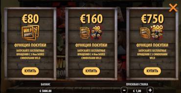 Sticky Bandits Unchained: Zusätzliche Bonusspiele