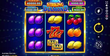 Striking Diamond: Schnittstelle
