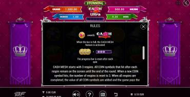 Stunning Crown Cash Mesh Ultra: Bonus Spiele