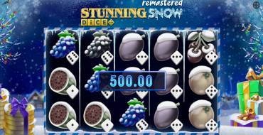 Stunning Snow Remastered Dice: Gewinne