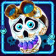 Sugar Skulls: Blauer Totenkopf