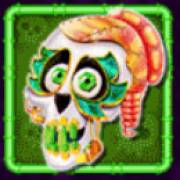 Sugar Skulls: Grüner Totenkopf
