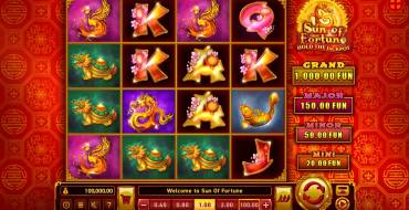 Sun of Fortune: Spielautomat