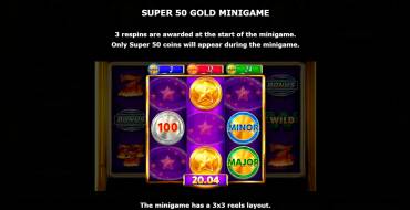 Super 50 Stars: Bonus Spiele