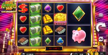 Super Cash Drop Gigablox: Thema