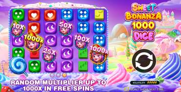 Sweet Bonanza 1000 Dice: Einzigartige Merkmale