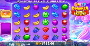 Sweet Bonanza Super Scatter: Freispiele 2