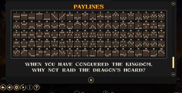Take The Kingdom: Zeilen
