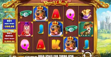The Dog House – Royal Hunt: Spielautomat