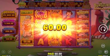 The Flintstones Bedrock Riches: Gewinne