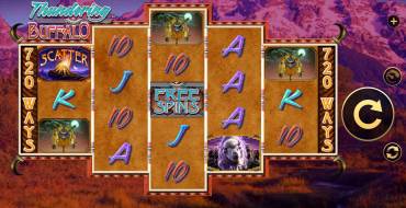 Thundering Buffalo: Spielautomat