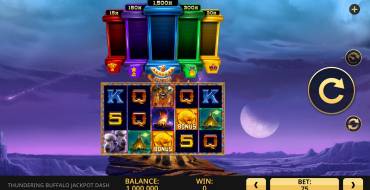 Thundering Buffalo: Jackpot Dash: Spielautomat