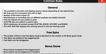 Tiger Gems: Hold and Win: Regeln