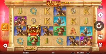 Tiger's Glory Ultra: Thema