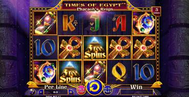 Times of Egypt Pharaoh's Reign: Spielautomat
