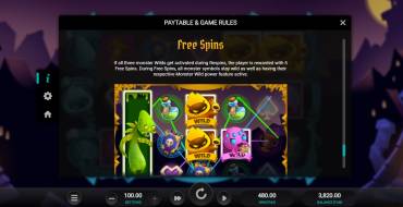 Tiny Terrors!: Gratis-Spins
