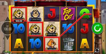 Top Cat Most Wanted Jackpot King: Gewinne