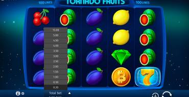 Tornado Fruits: Wette