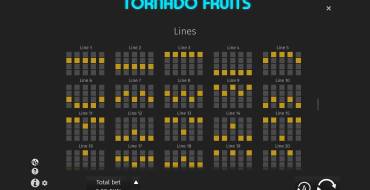 Tornado Fruits: Zeilen