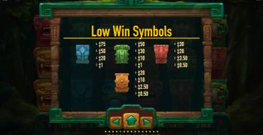 Totem Towers: Auszahlungstabelle