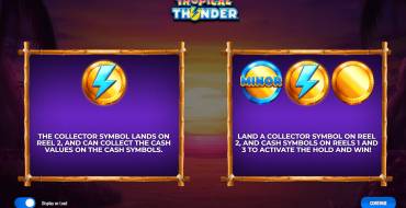 Tropical Thunder: Spielautomat