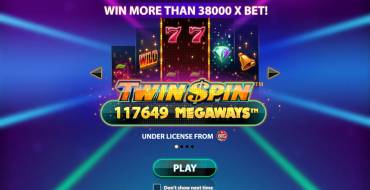 Twin Spin Megaways: Spielautomat