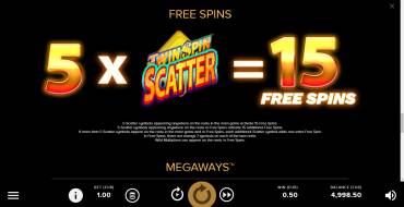 Twin Spin Megaways: Gratis-Spins
