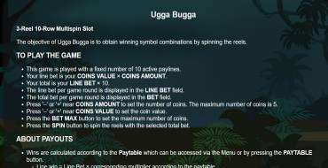 Ugga Bugga: Regeln