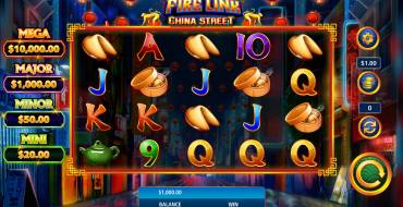 Ultimate Fire Link China Street: Spielautomat