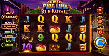 Ultimate Fire Link Rue Royale: Spielautomat