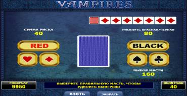 Vampires: Risiko-Spiel