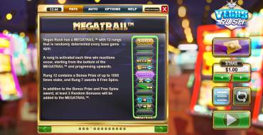 Vegas Rush: Einzigartige Merkmale