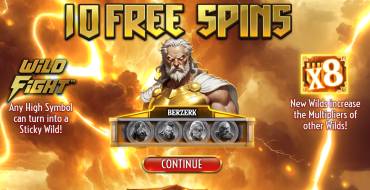 Vikings Go To Olympus WildFigh RushingWilds: Gratisdrehs und/oder Neudrehungen