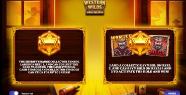 Western Wilds Hold & Win: Spielautomat