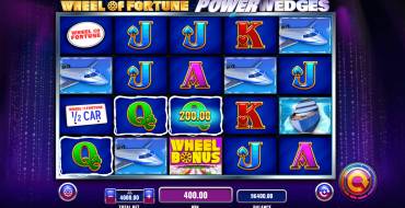 Wheel of Fortune Power Wedges: Gewinne