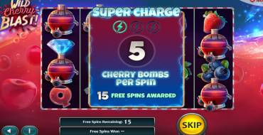 Wild Cherry Blast: Gratisdrehs und/oder Neudrehungen