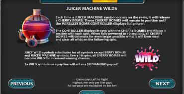 Wild Cherry Blast: Bonus Spiele
