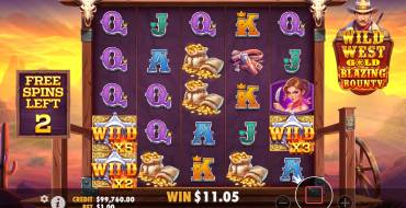 Wild West Gold Blazing Bounty: Freespins