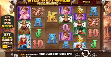 Wild West Gold Megaways: Spielautomat