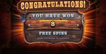 Wild West Gold: 3 Scatter-Symbole
