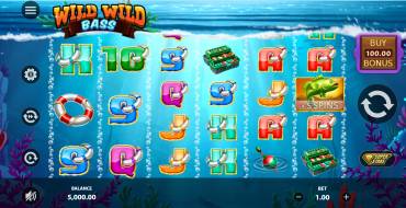Wild Wild Bass: Spielautomat