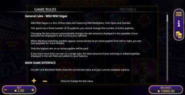 Wild Wild Vegas: Regeln