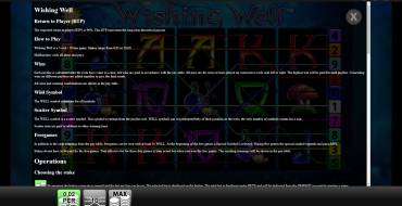 Wishing Well: Regeln