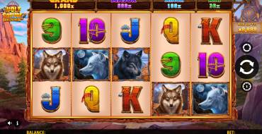 Wolf Canyon: Hold & Win: Gestaltung
