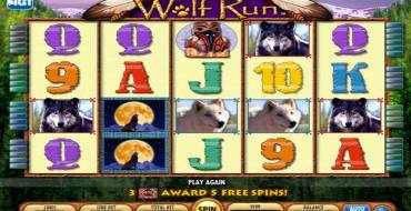Wolf Run: Spielautomat